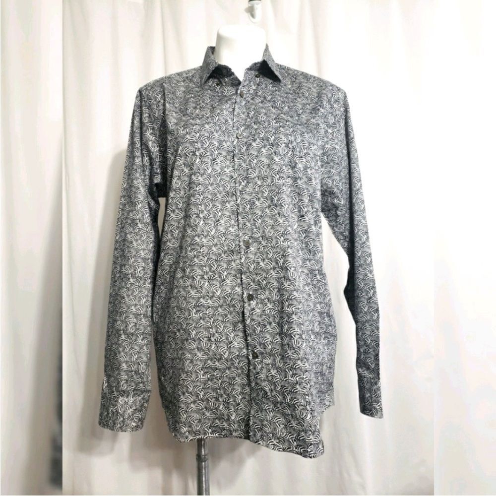 Ted Baker black & white long sleeve top Ted Size 4/US 10